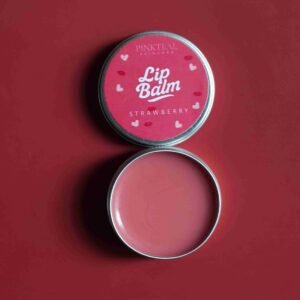 Pinkteal Strawberry Lip Balm